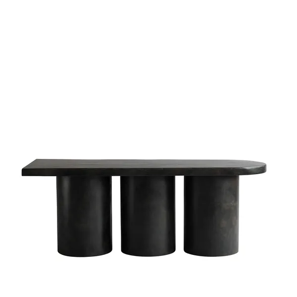 Big Foot bench bänk, Coffee