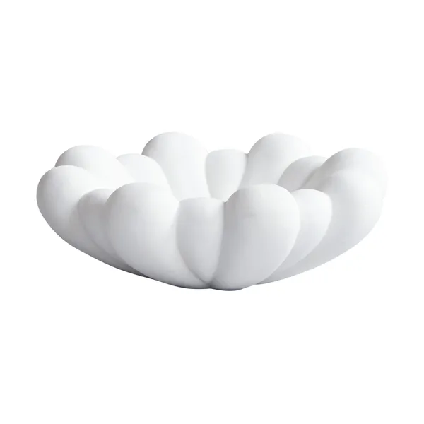 Bloom Tray skål medio Ø28,5 cm, Bone