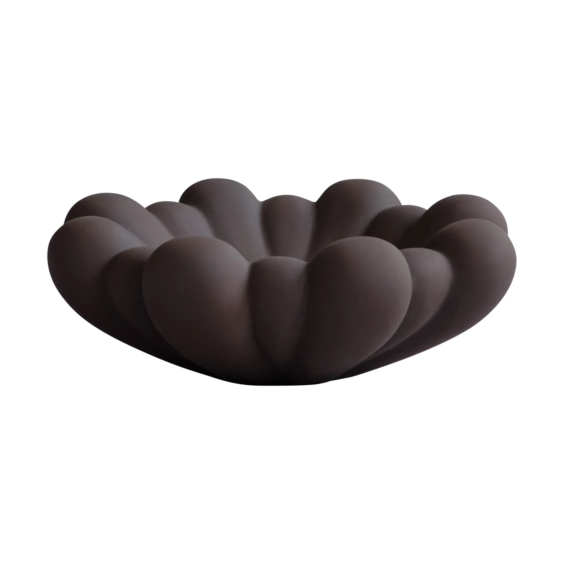 101 Copenhagen Bloom Tray skål medio Ø28,5 cm Chocolate brown billede