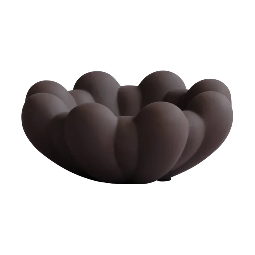 101 Copenhagen Bloom tray skål mini Chocolate brown