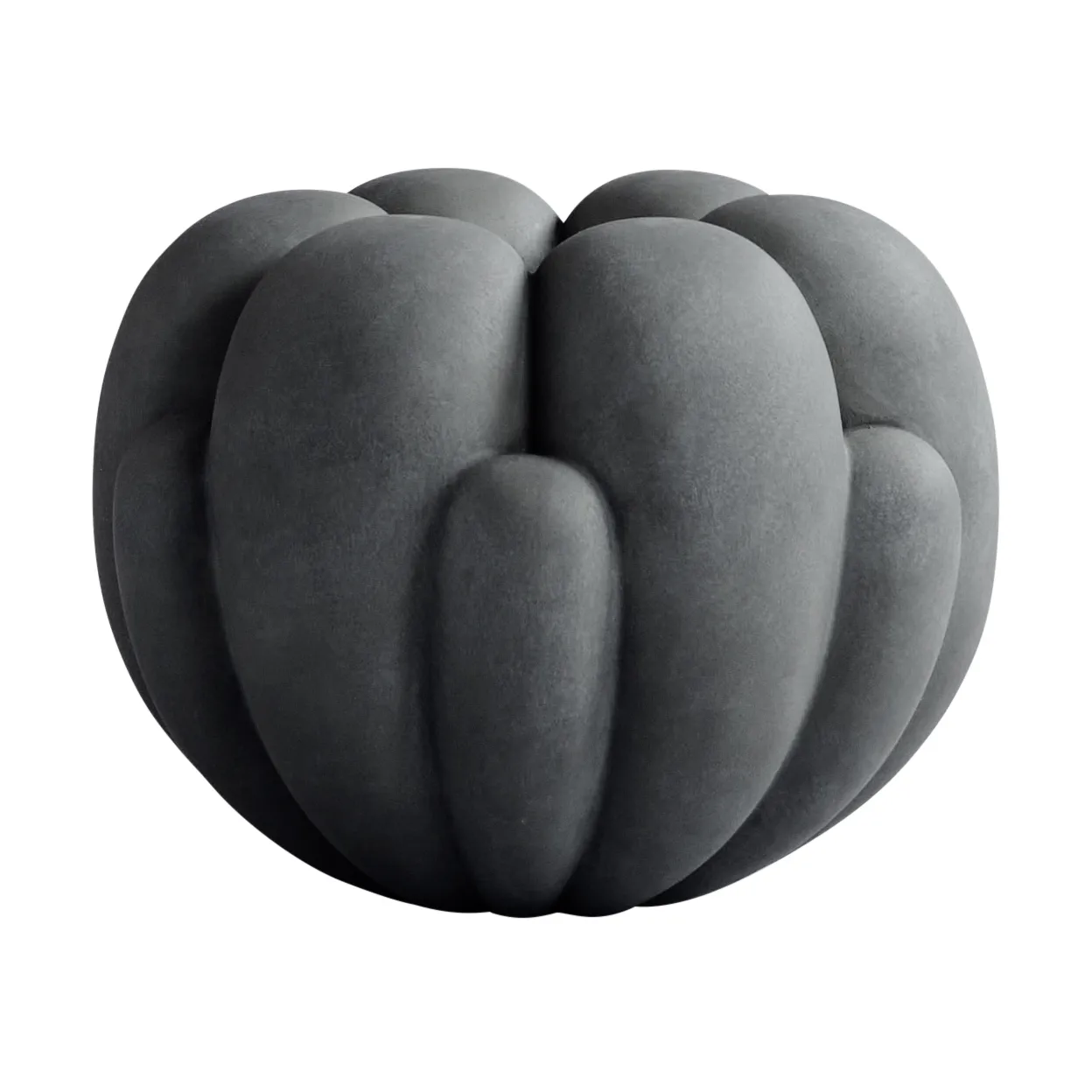 101 Copenhagen Bloom vas petit 22,5x24 cm Dark grey