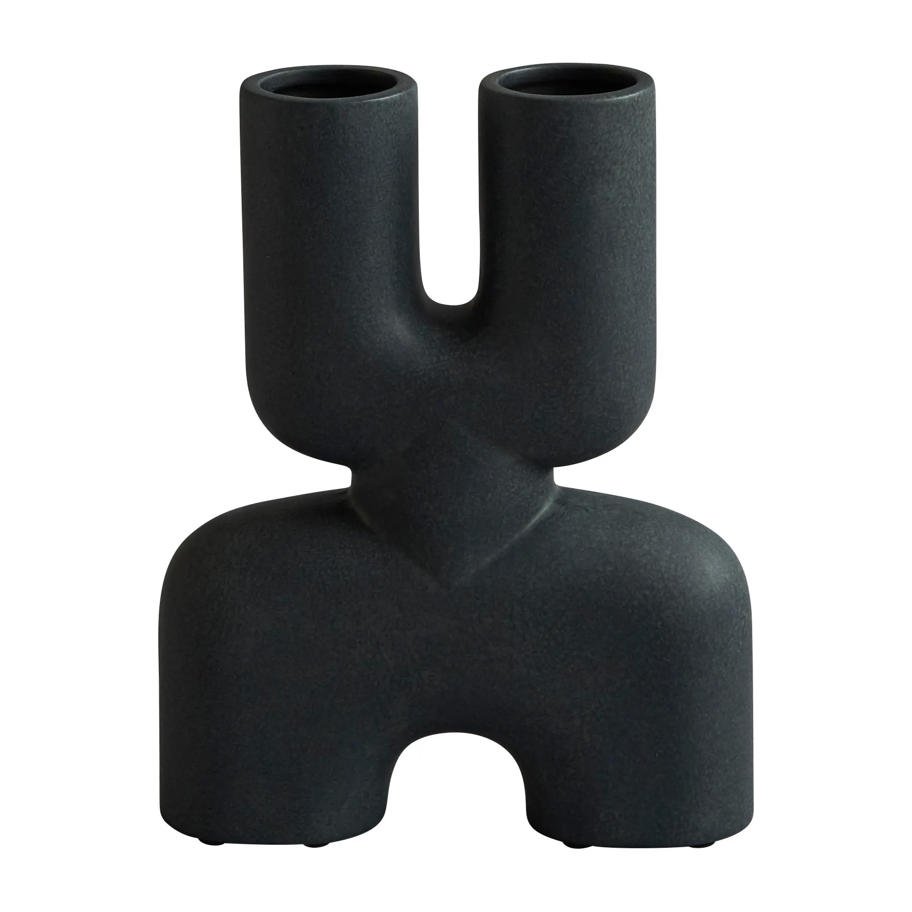 101 Copenhagen Cobra Double Mini vase 22x28 cm Sort