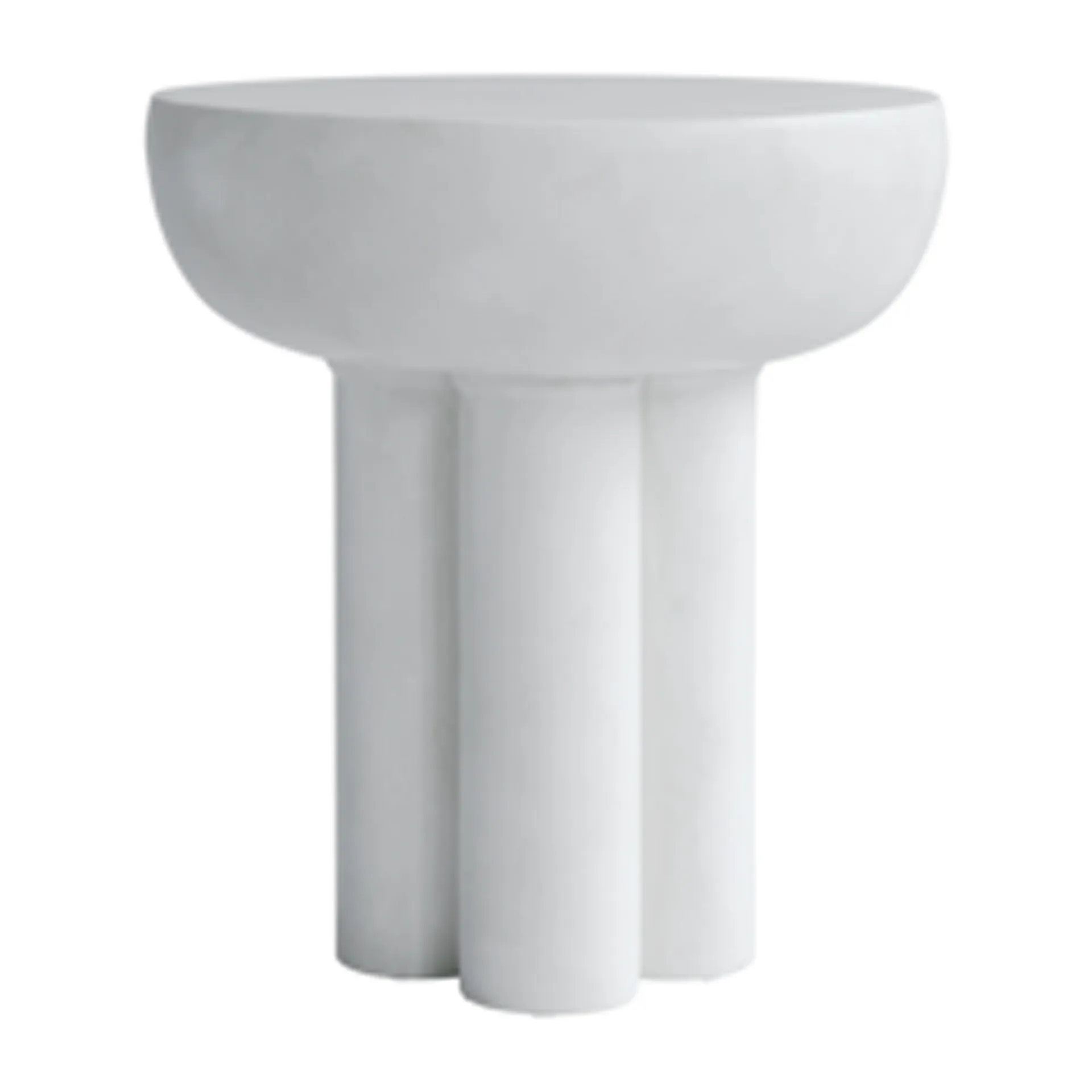 101 Copenhagen Crown sidobord tall Ø45 cm Bone white