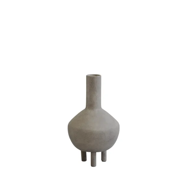 Duck vase fat, Taupe