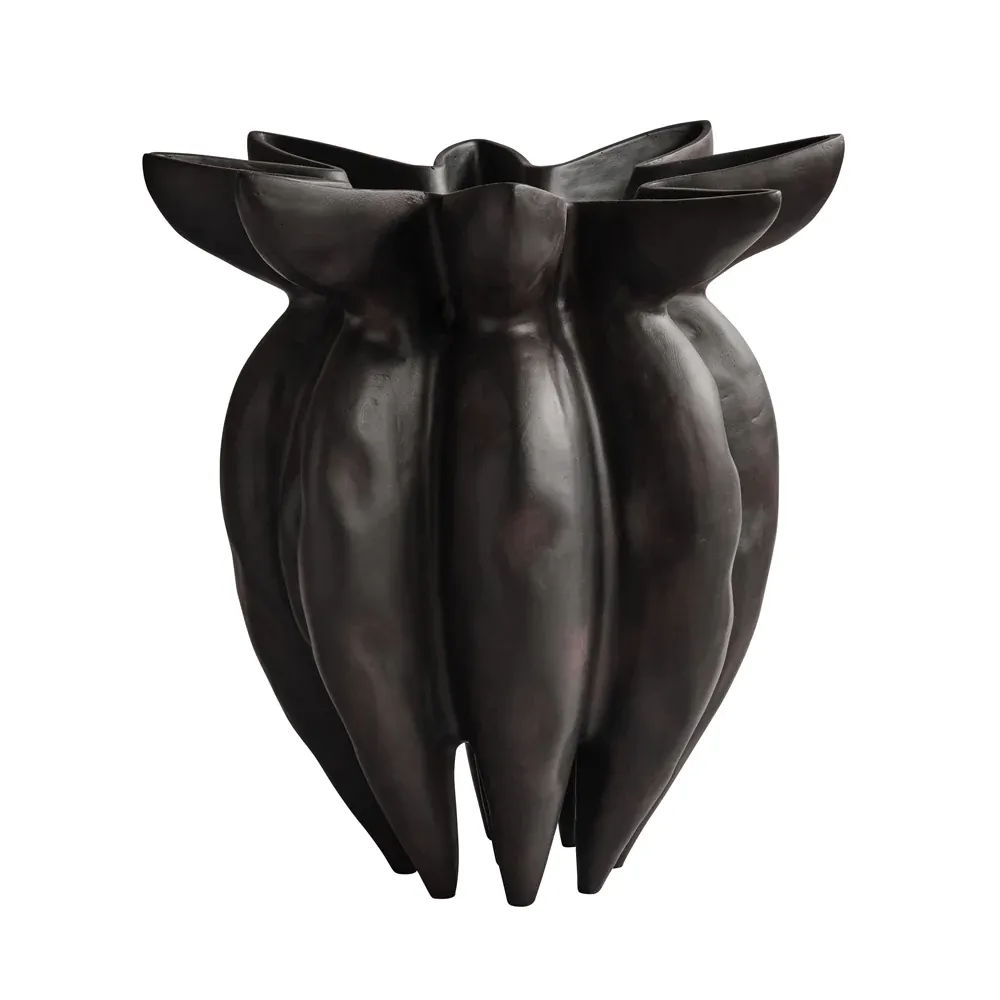 101 Copenhagen Lotus vase mini 35x32 cm Coffee