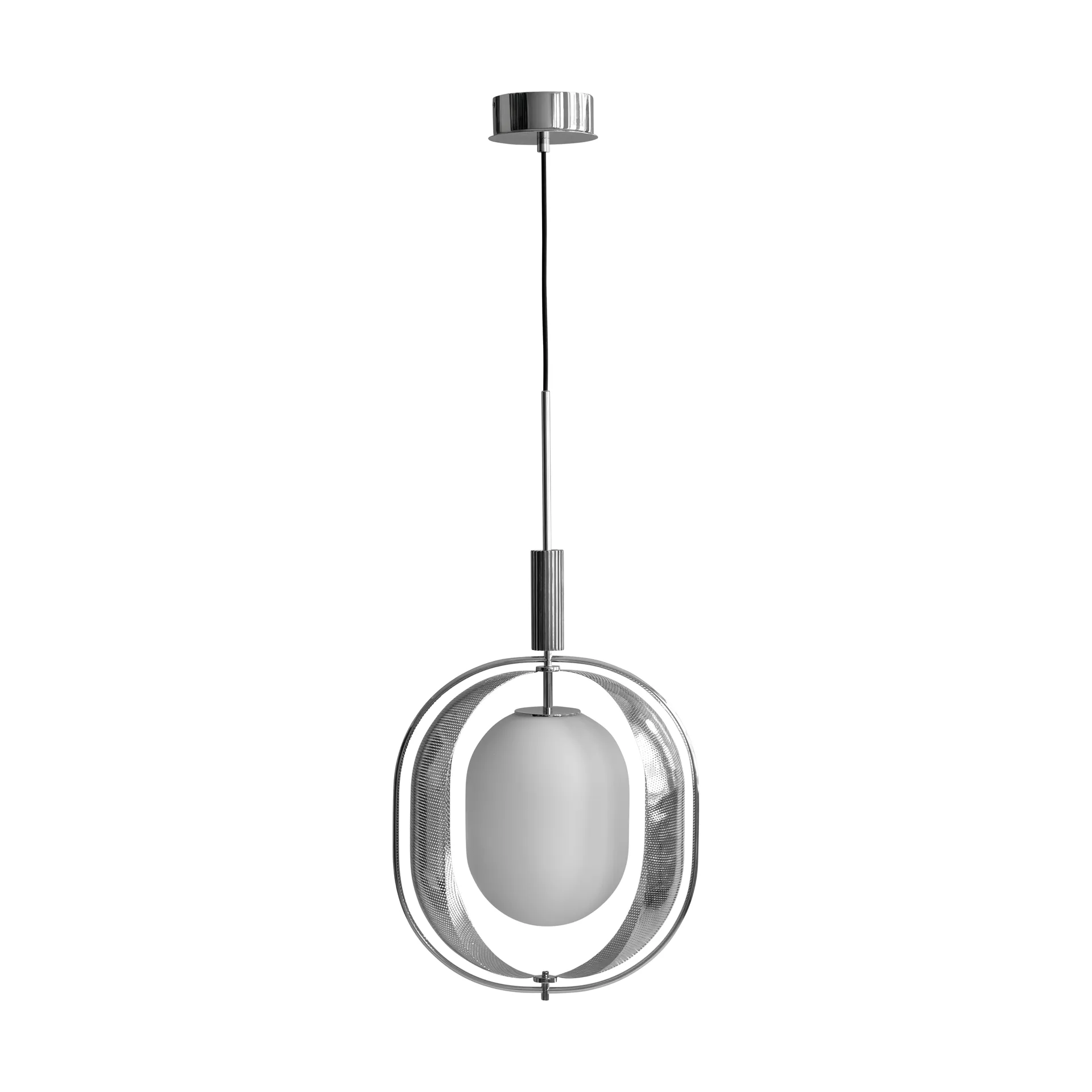 Pearl hængelampe, krom, aluminium, E27 - 101 Copenhagen - Stue - Design - Med én lyskilde