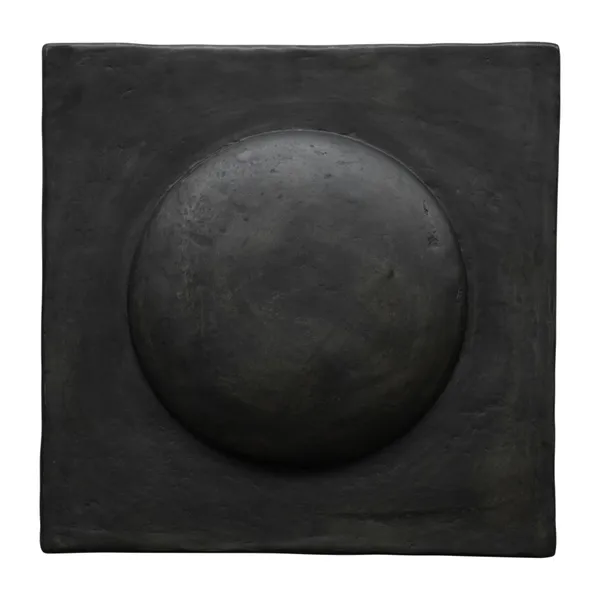Sculpt Art Shield väggdekoration 58x58 cm, Coffee