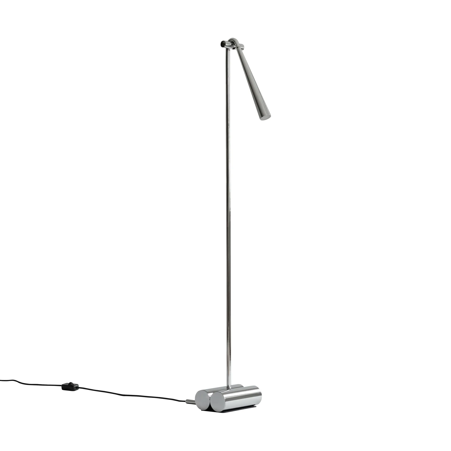 SNAKE gulvlampe, forkromet, højde 130 cm - 101 Copenhagen - Stue - Design - Aluminium - Med én lyskilde