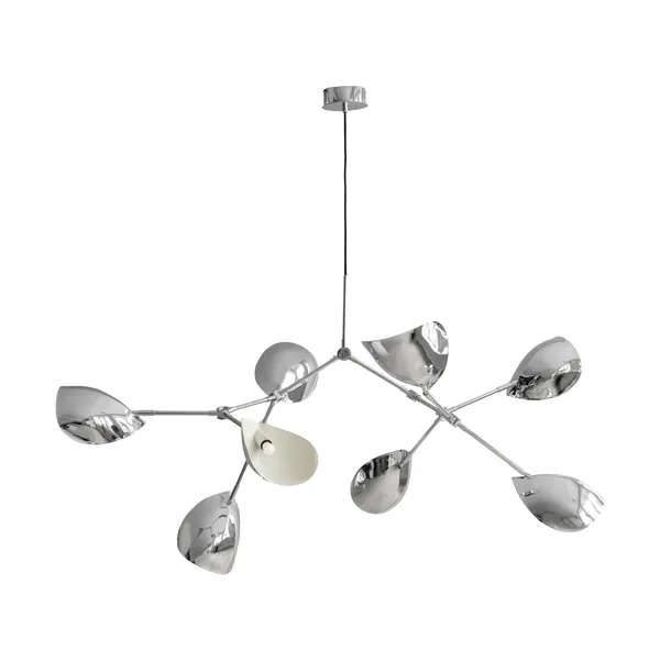 Stingray Chandelier takkrona, Chrome