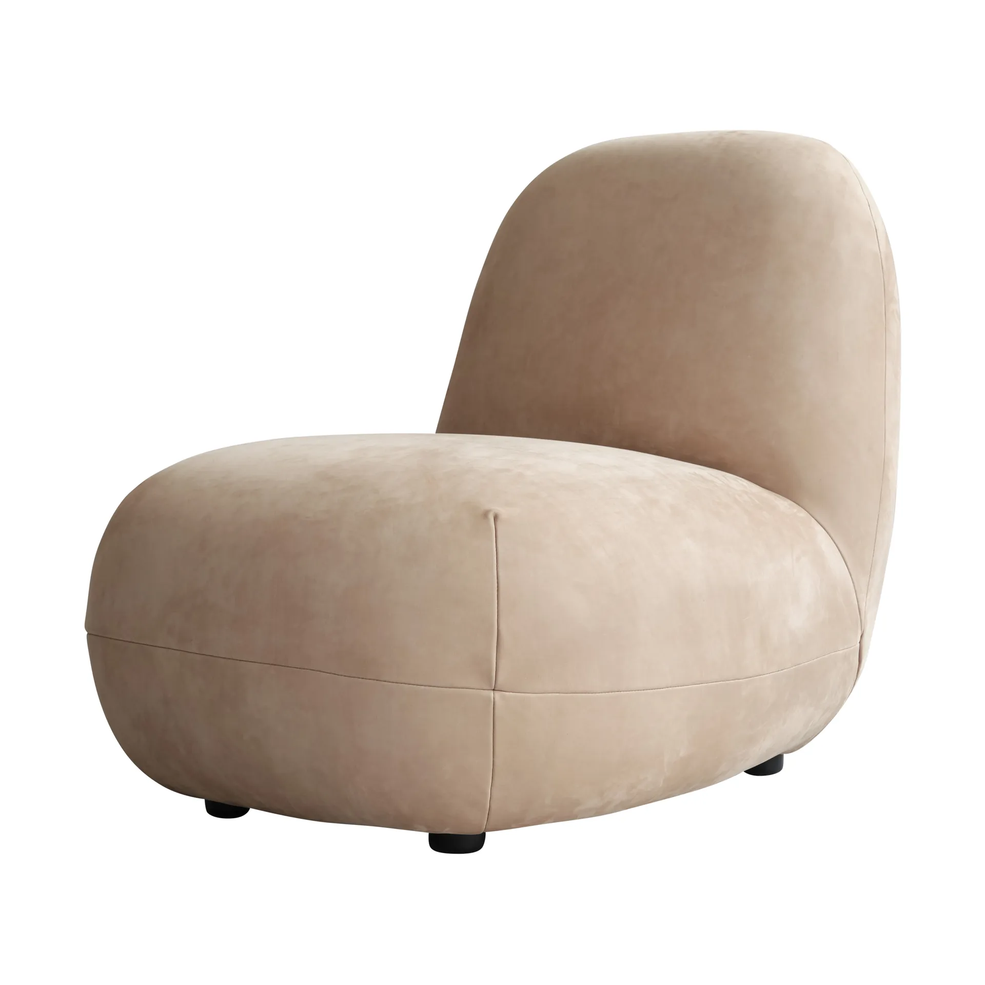101 Copenhagen Toe Chair Flat lænestol 92x75 cm Nubuck