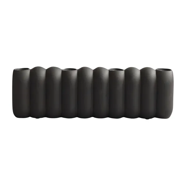 Tube ljusstake Coffee, 11x35 cm