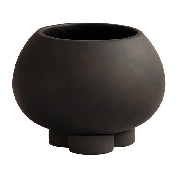 Urchin kruka petit Ø17 cm, Coffee
