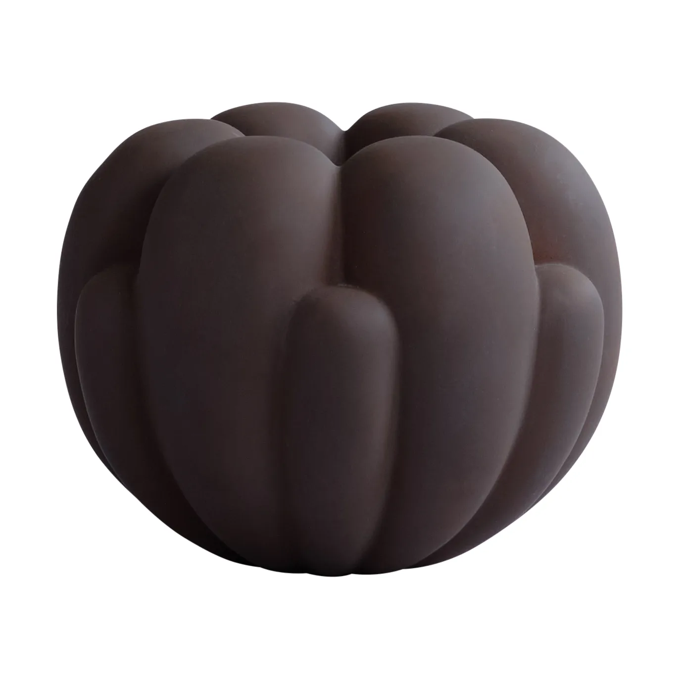 101 Copenhagen Vase Bloom petit 22,5x24 cm Chocolate brown
