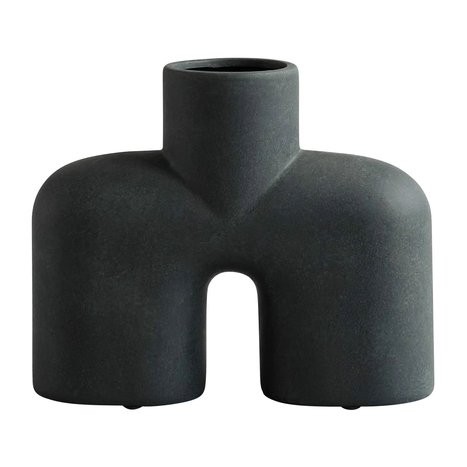 101 Copenhagen Vase Cobra Uno Medio Noir