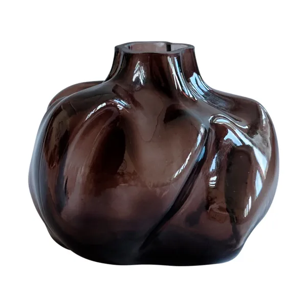 Wabi Mini vas 16 cm, Smoked forest