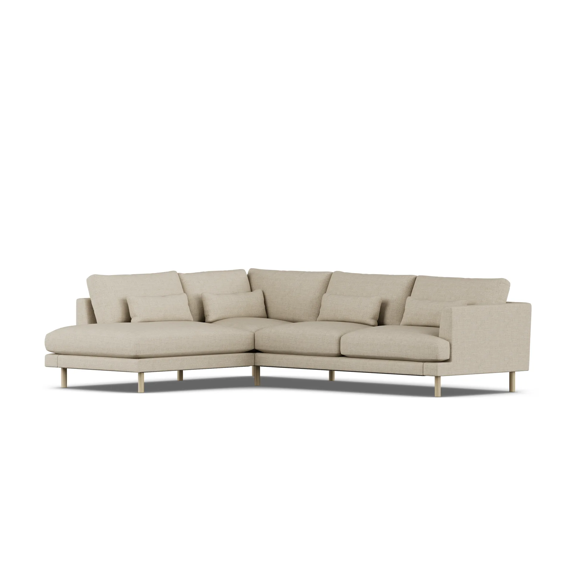 1898 Bredhult sofa Bern Beige 0341-witgeoliede eiken, 3-zits A2