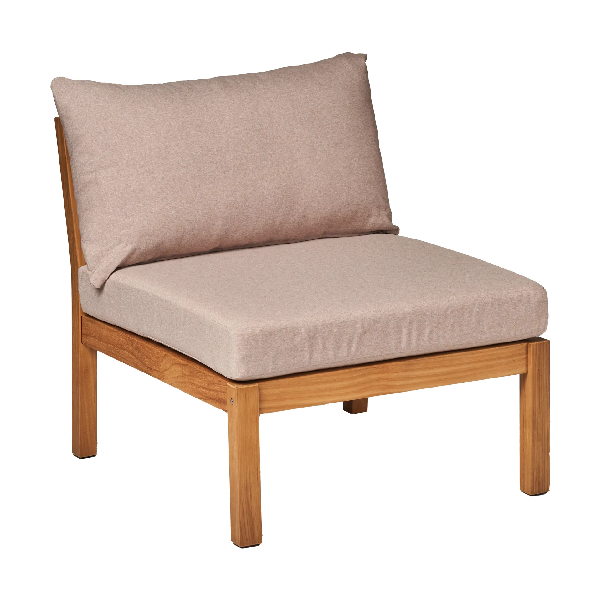 1898 Canapé Stockaryd module section centrale teak/beige