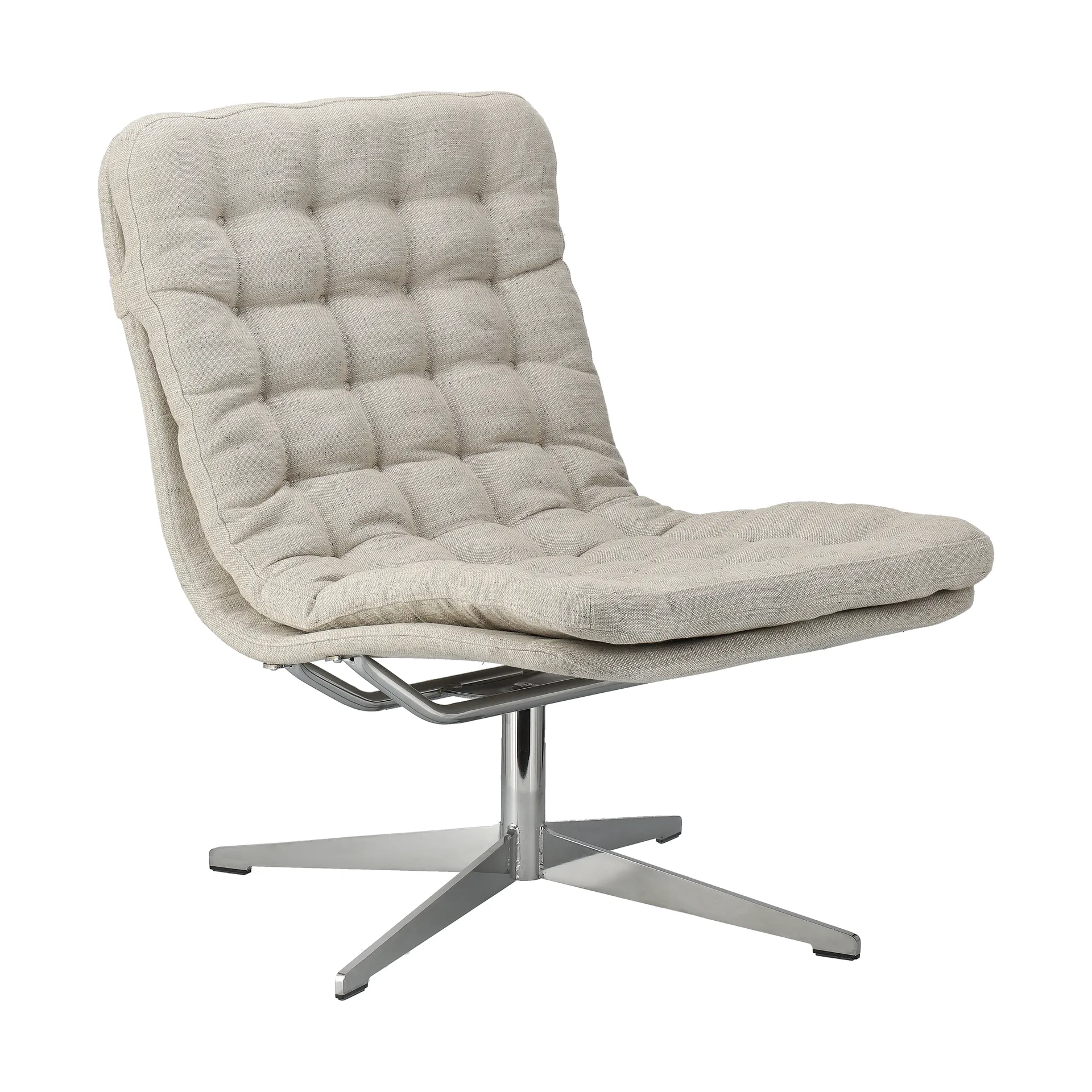 1898 Fauteuil Loholm avec fonction pivotante Bern Beige 0341