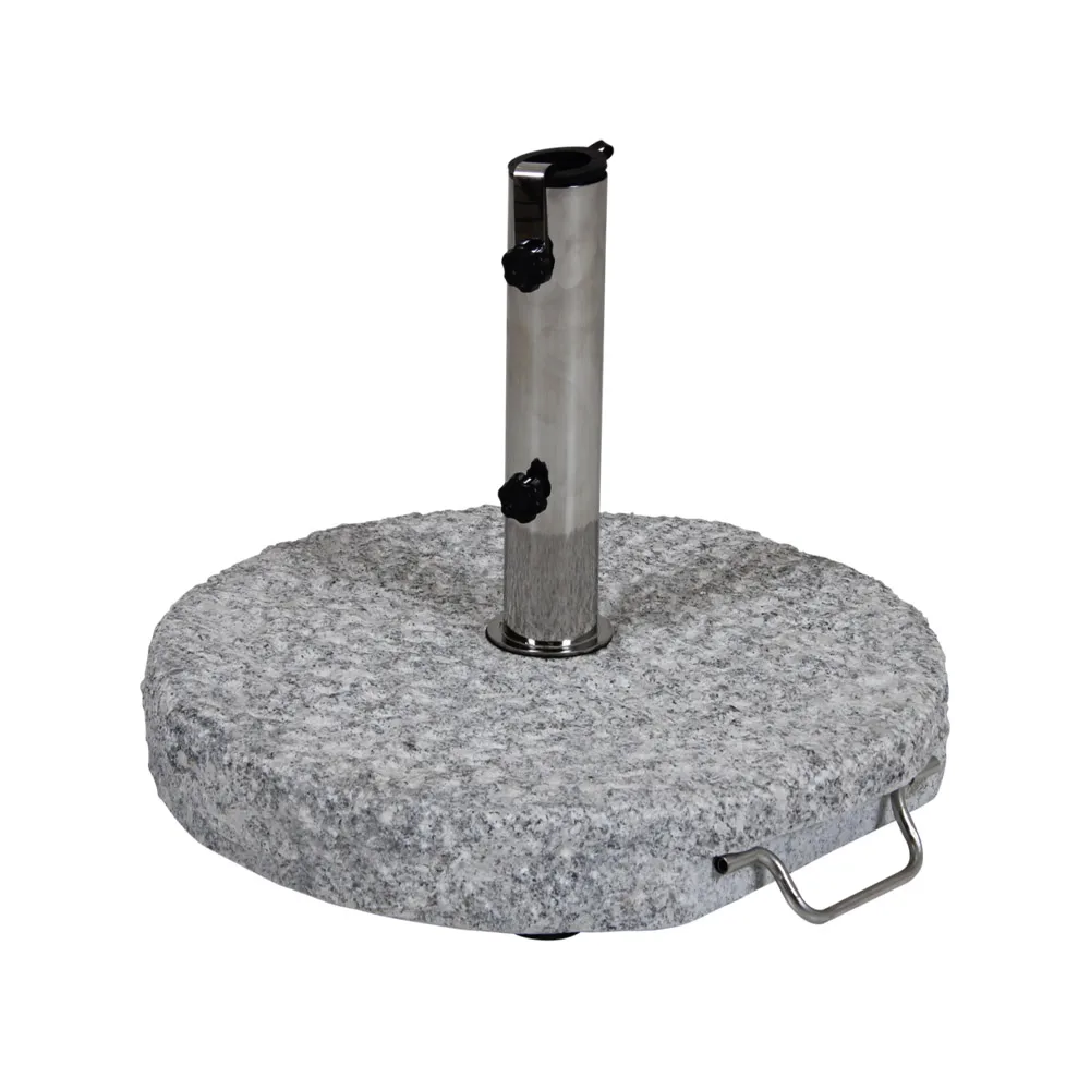 1898 Pied de parasol Stenbro gris, granite 40 kg