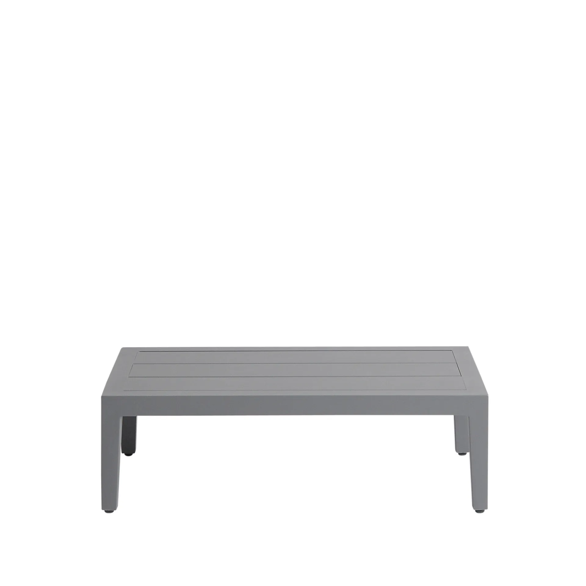 1898 Santander sidebord 75 x 43 x 24 cm Grå aluminium