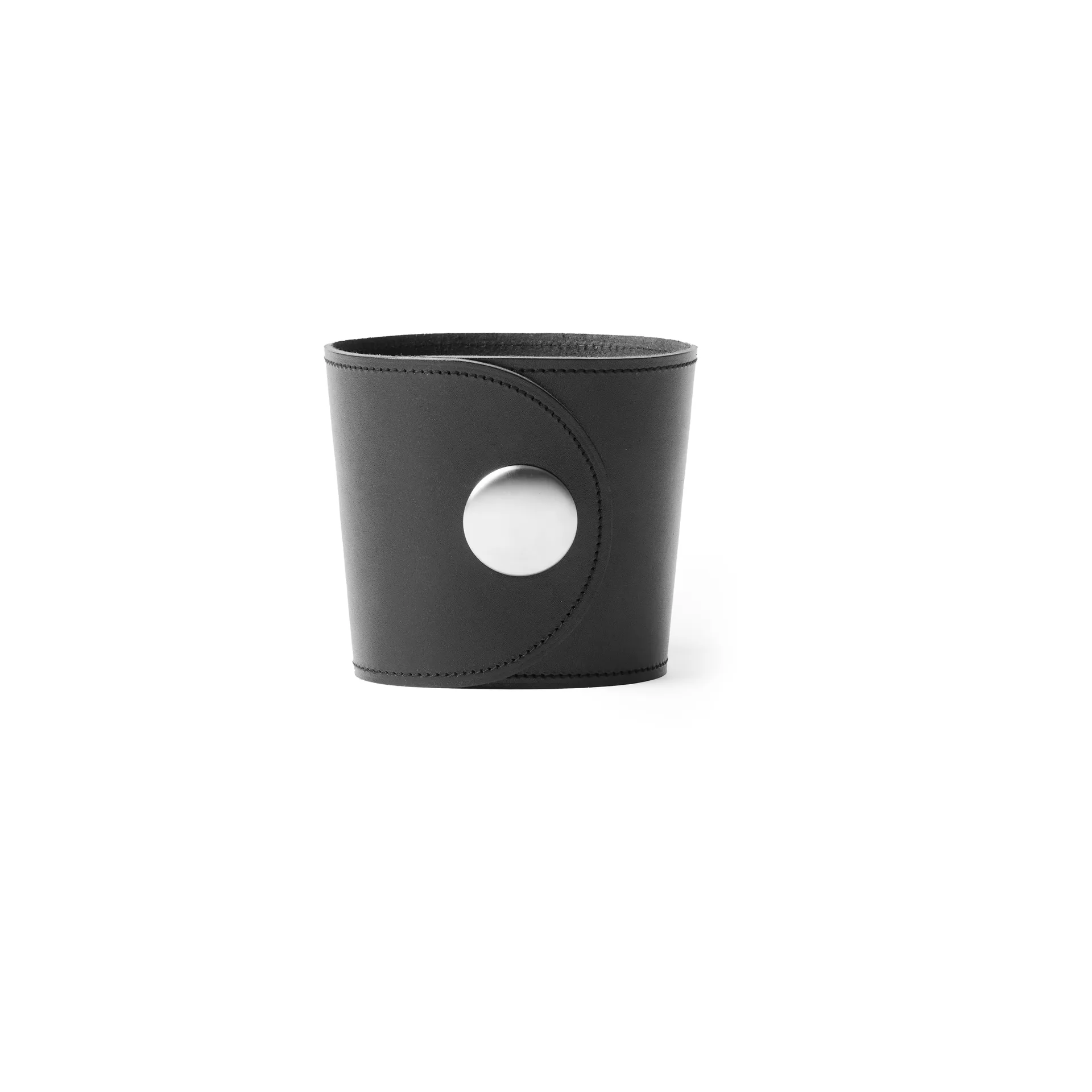 A2 Pot Hug Cuir Tärnsjö noir, Ø12x14 cm