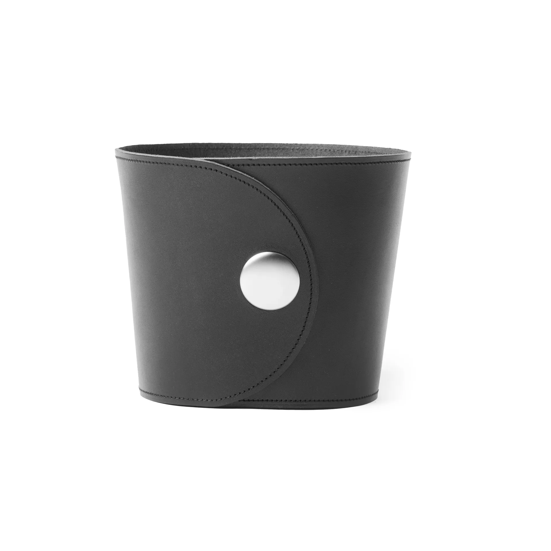 A2 Pot Hug Cuir Tärnsjö noir, Ø20x17 cm