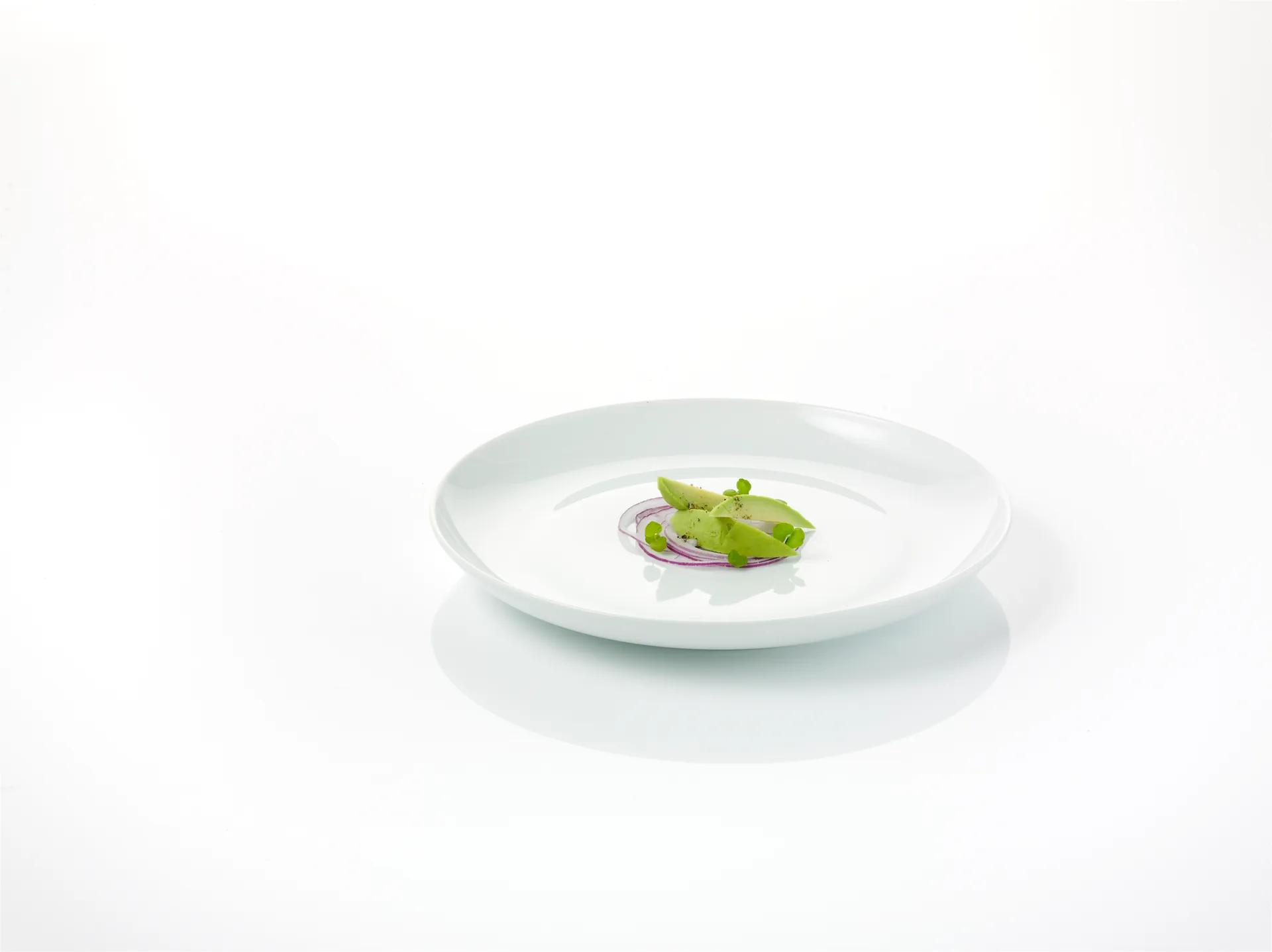 Aida Atelier middagstallerken Ø22 cm 4-pak Super hvid