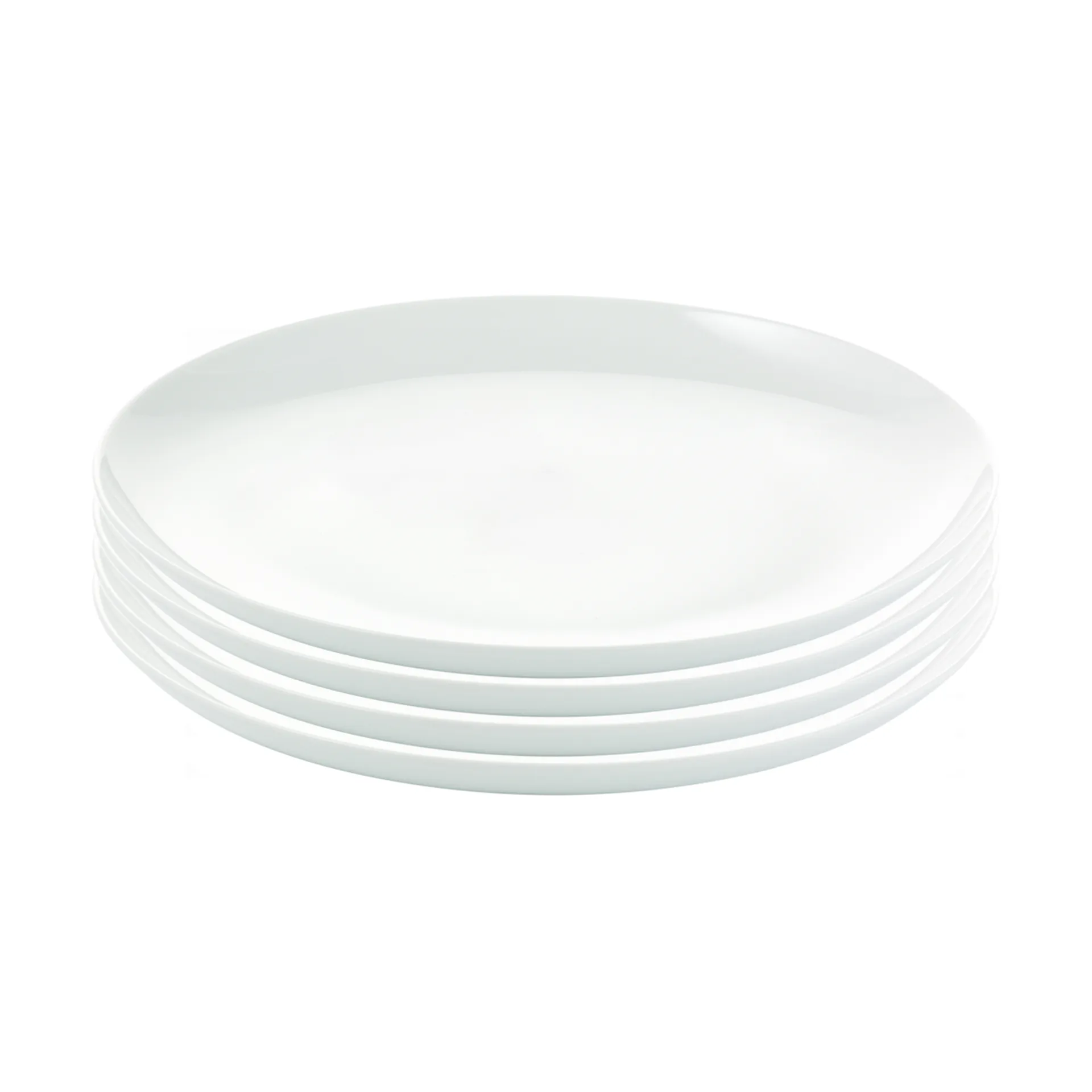 Aida Atelier middagstallerken Ø25 cm 4 stk Super hvid