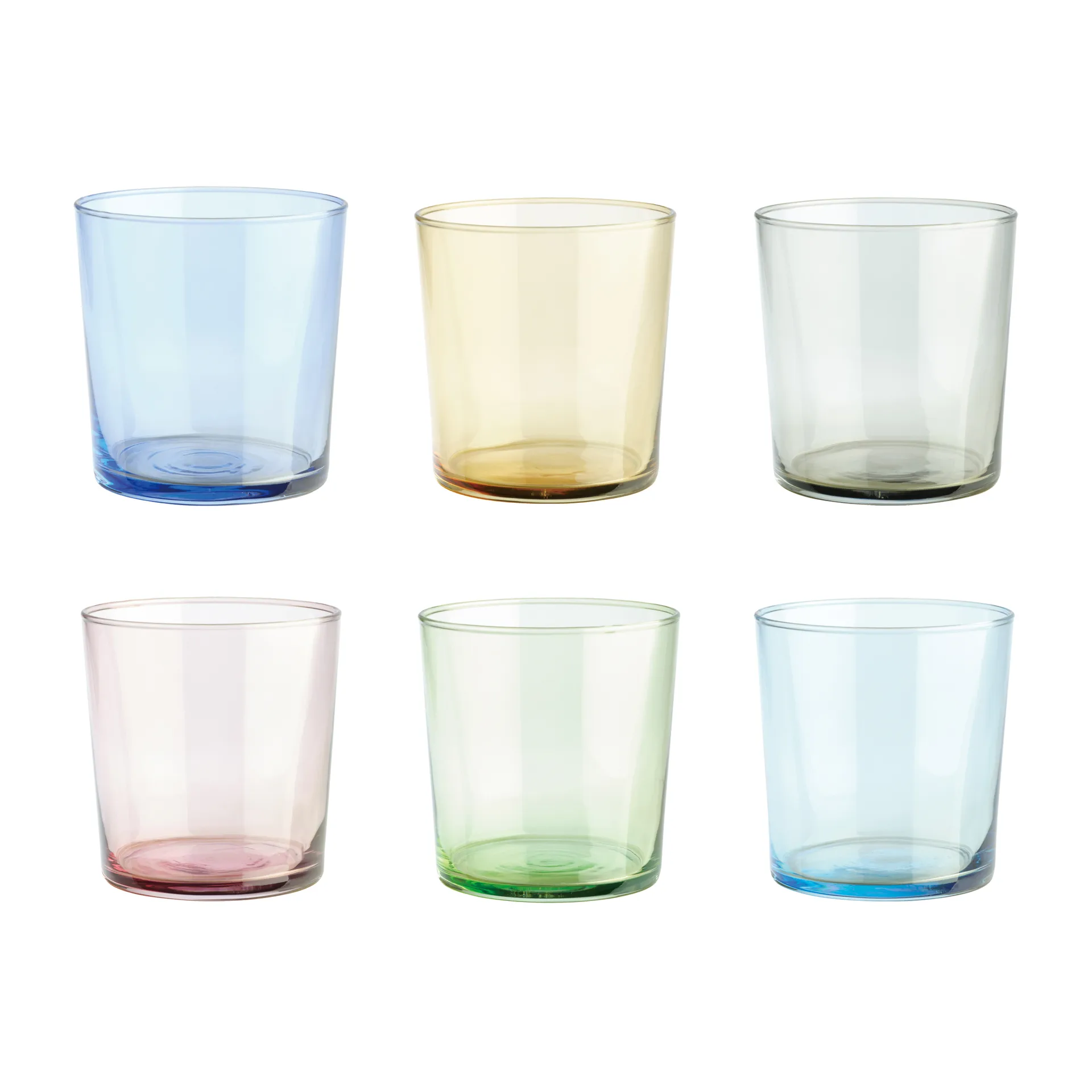 Aida Café dricksglas multi 6-pack