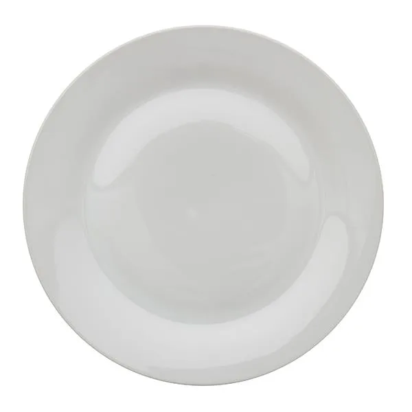 Aida Caf&eacute; mattallrik &Oslash;27 cm 4-pack Vit