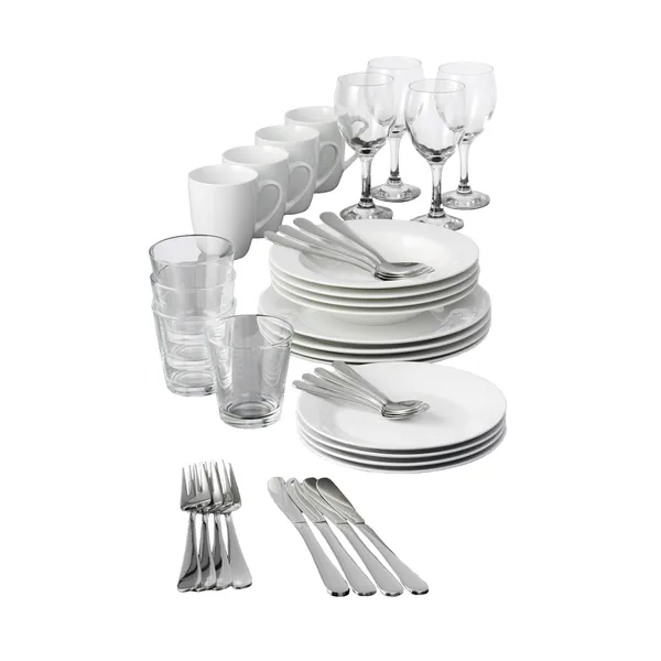 Café Serveringsset 40 delar, 40 delar
