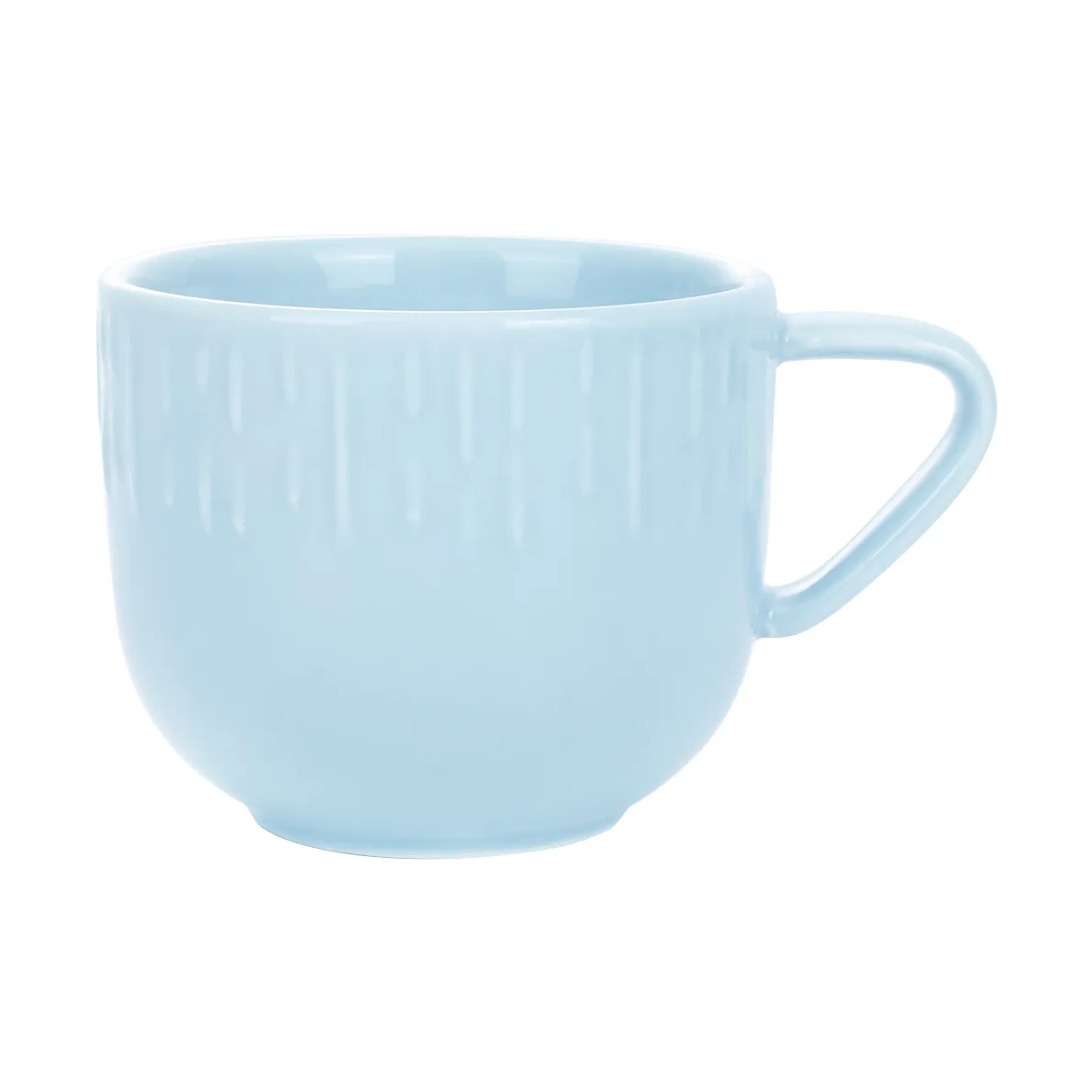 Aida - Confetti - kaffekop m/relief porcelæn 20 cl Aqua