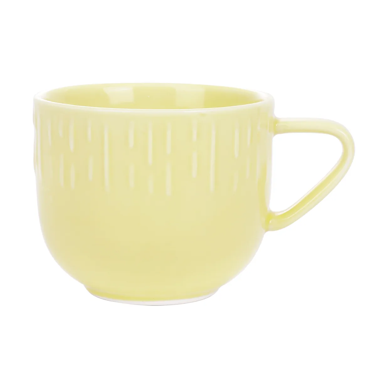 Aida - Confetti - Kaffekop m/relief Porcelæn 20 cl Lemon