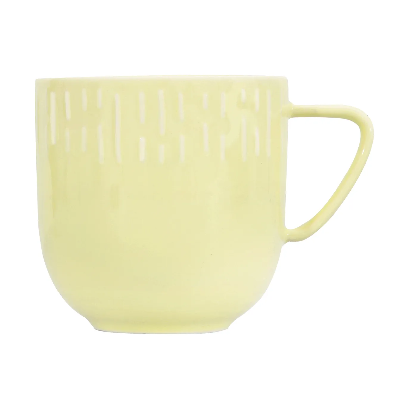 Aida - Confetti - Krus m/relief porcelæn 35 cl Lemon