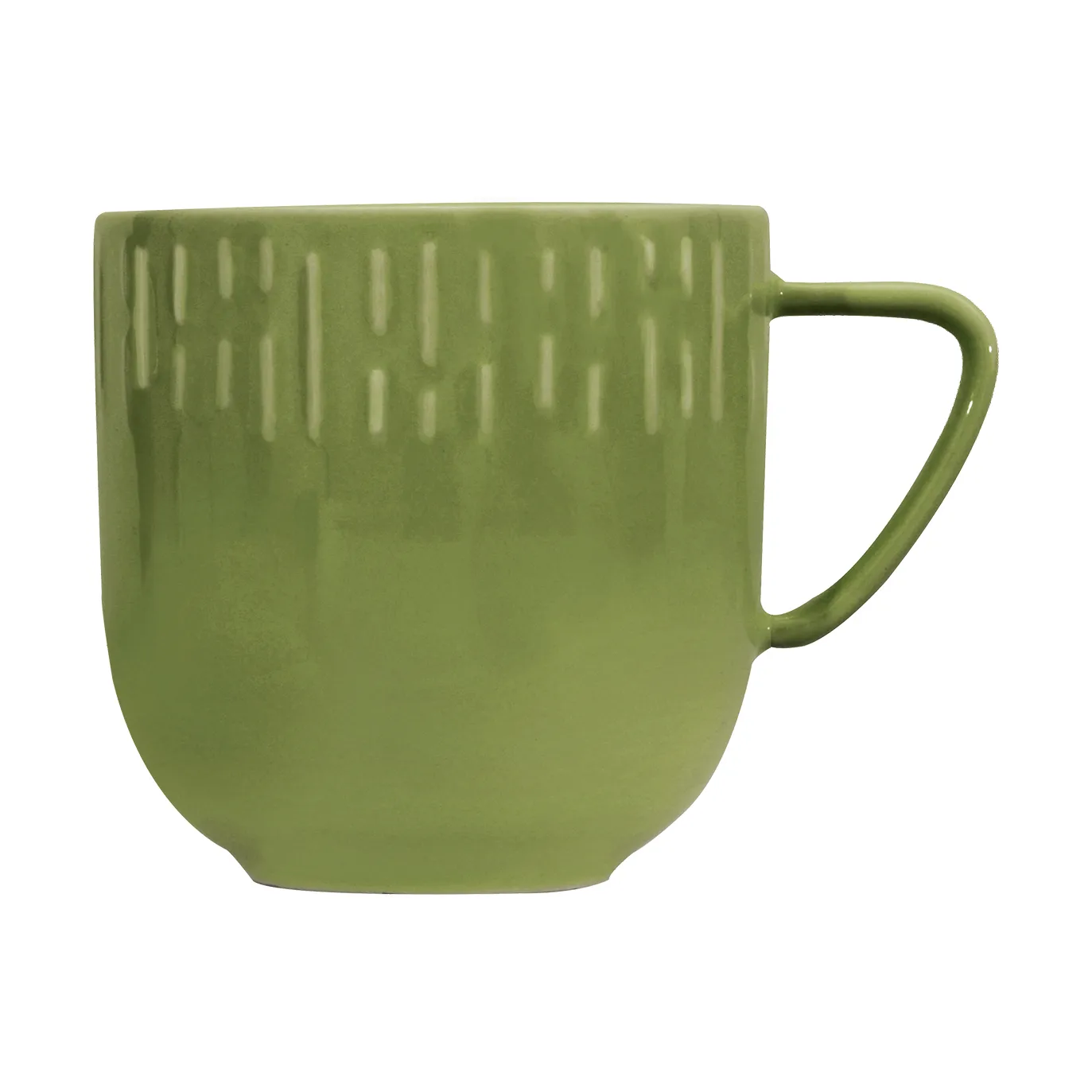 Aida - Confetti - Krus m/relief porcelæn 35 cl Oliven