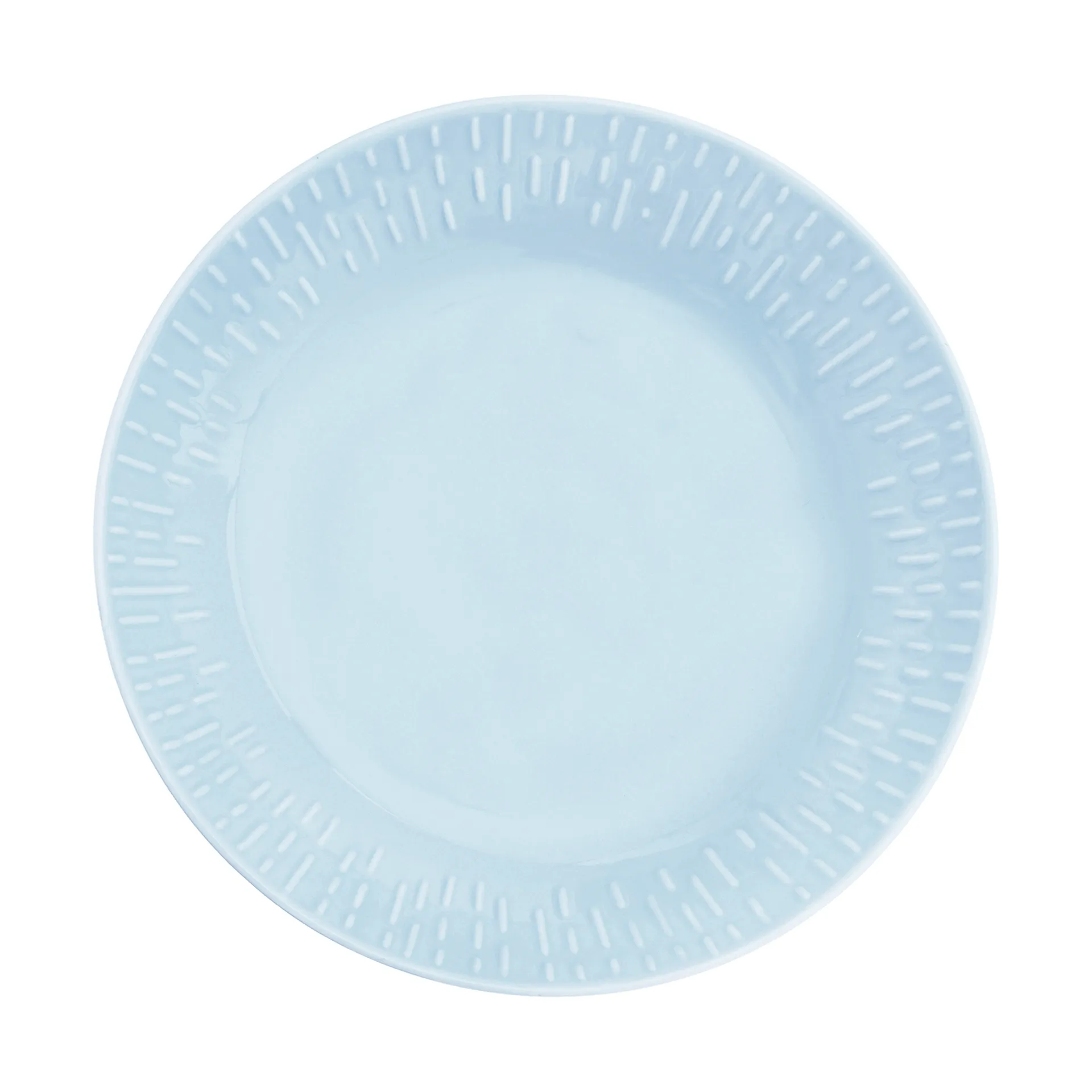 Aida Confetti pastatallerken Aqua, Ø23 cm