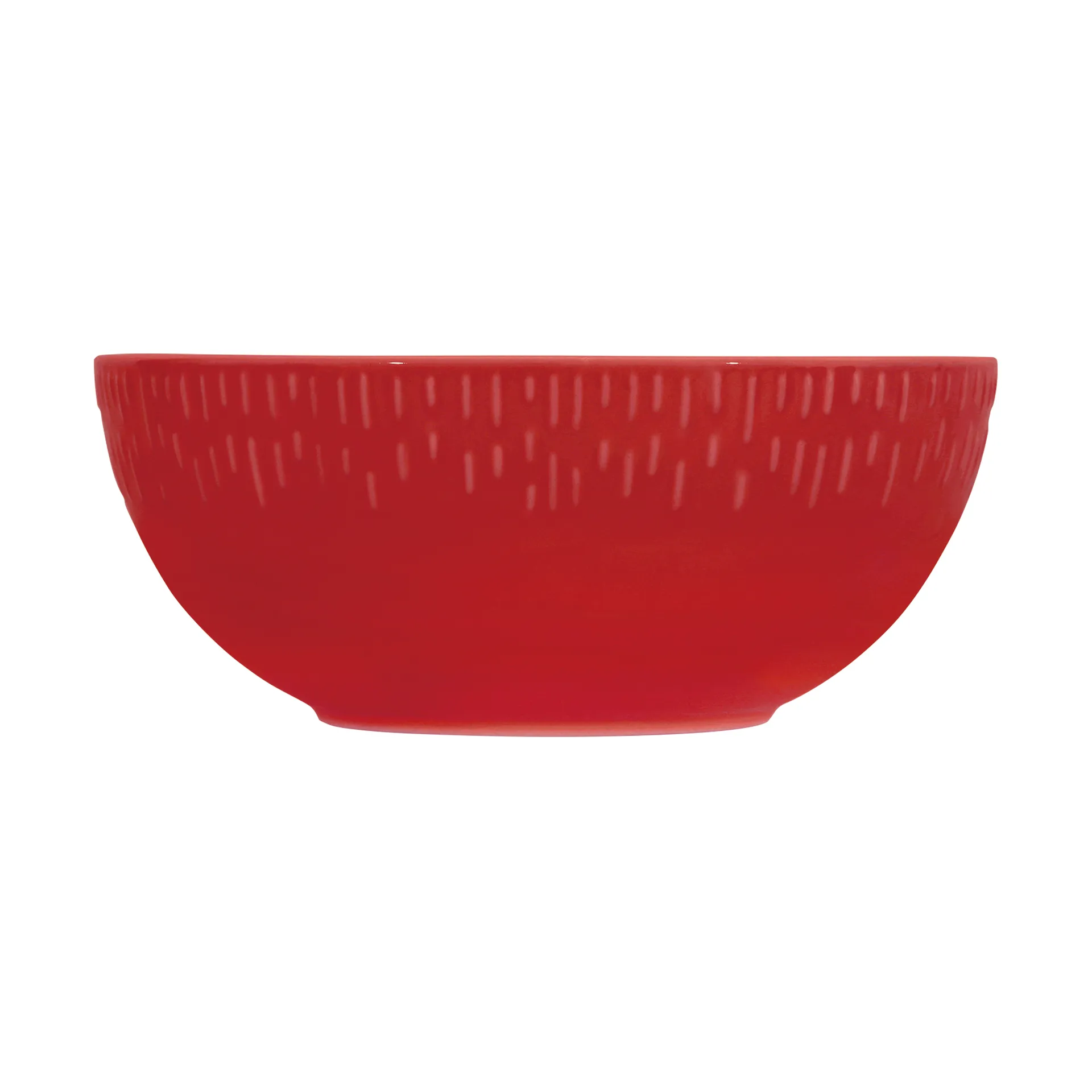 Aida - Confetti - Salatskål m/relief porcelæn Ø23 cm Chili