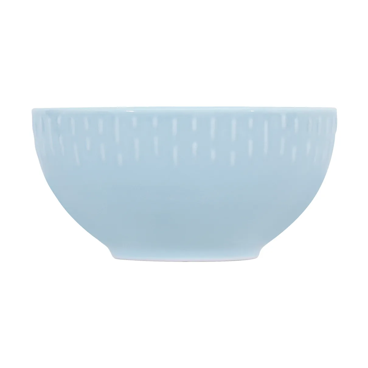 Aida - Confetti - Skål m/relief porcelæn Ø14 cm Aqua