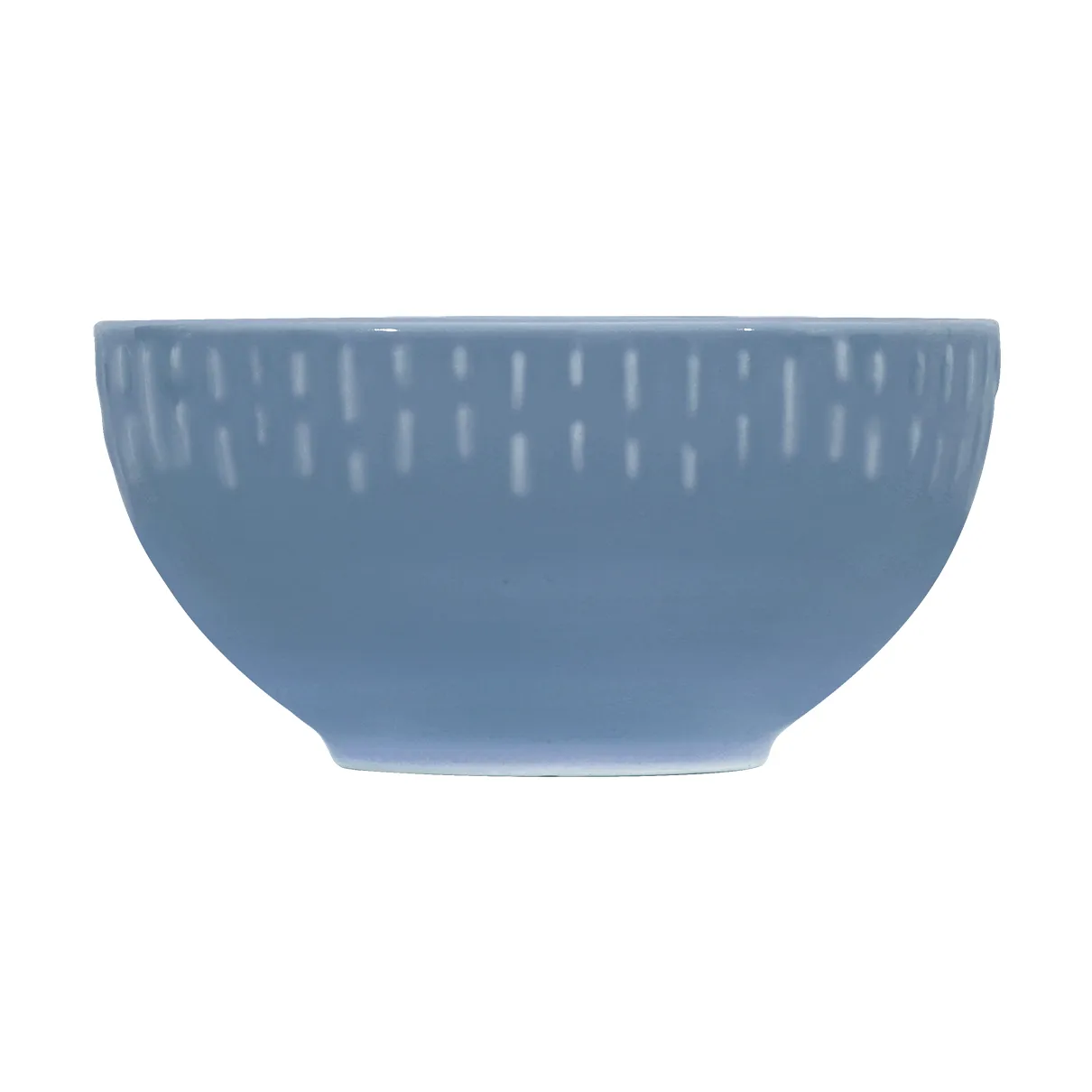 Aida - Confetti - Skål m/relief porcelæn Ø14 cm Blåbær