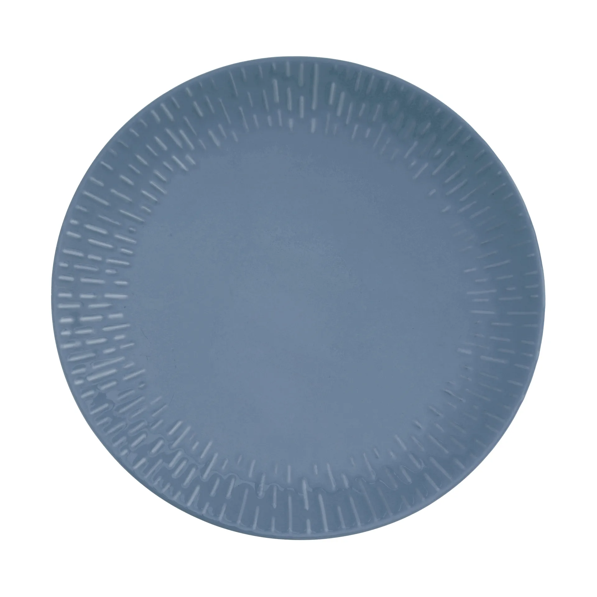 Aida - Confetti - Middagstallerken m/relief porcelæn 27,5 cm Blåbær