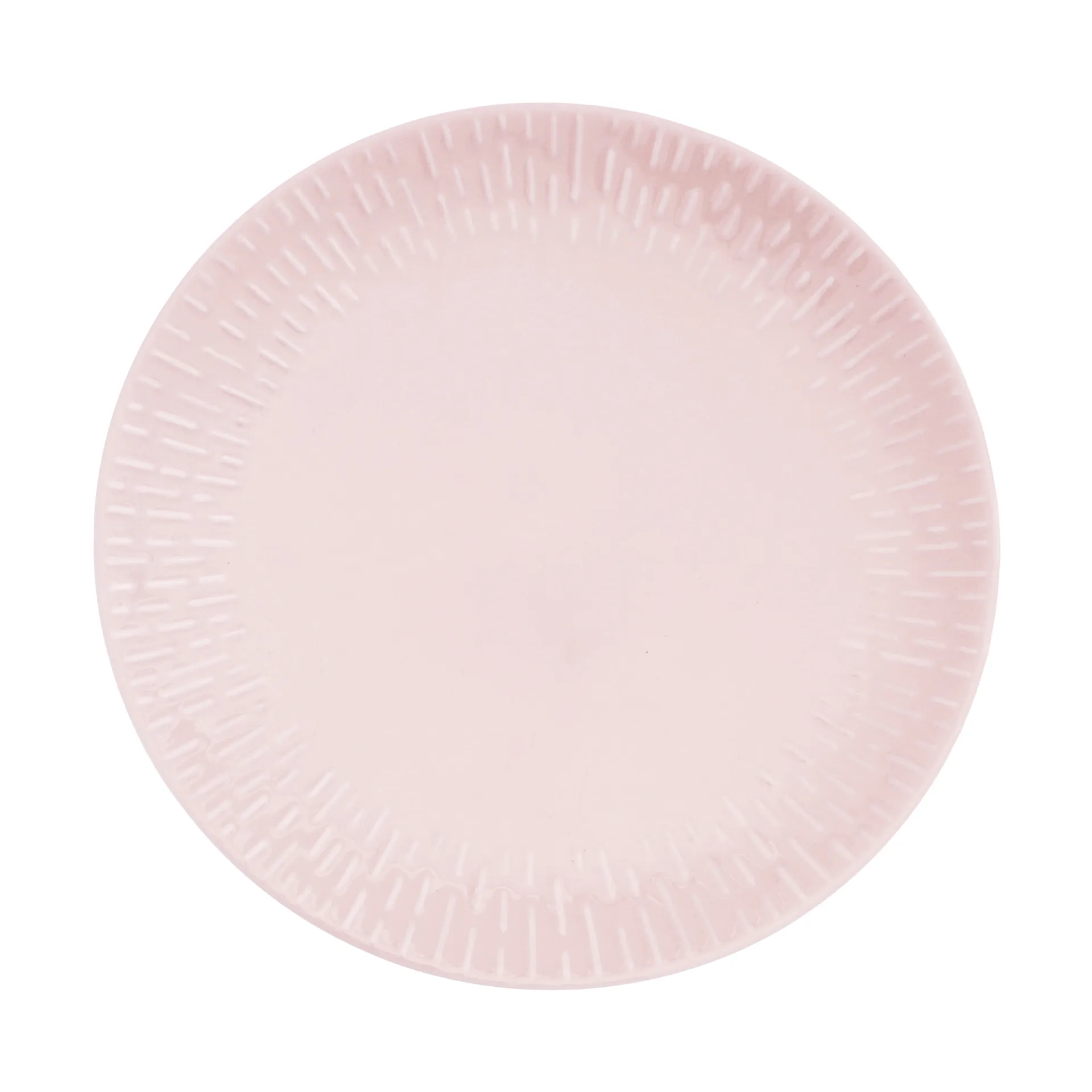 Aida - Confetti - Middagstallerken m/relief porcelæn 27,5 cm Pink