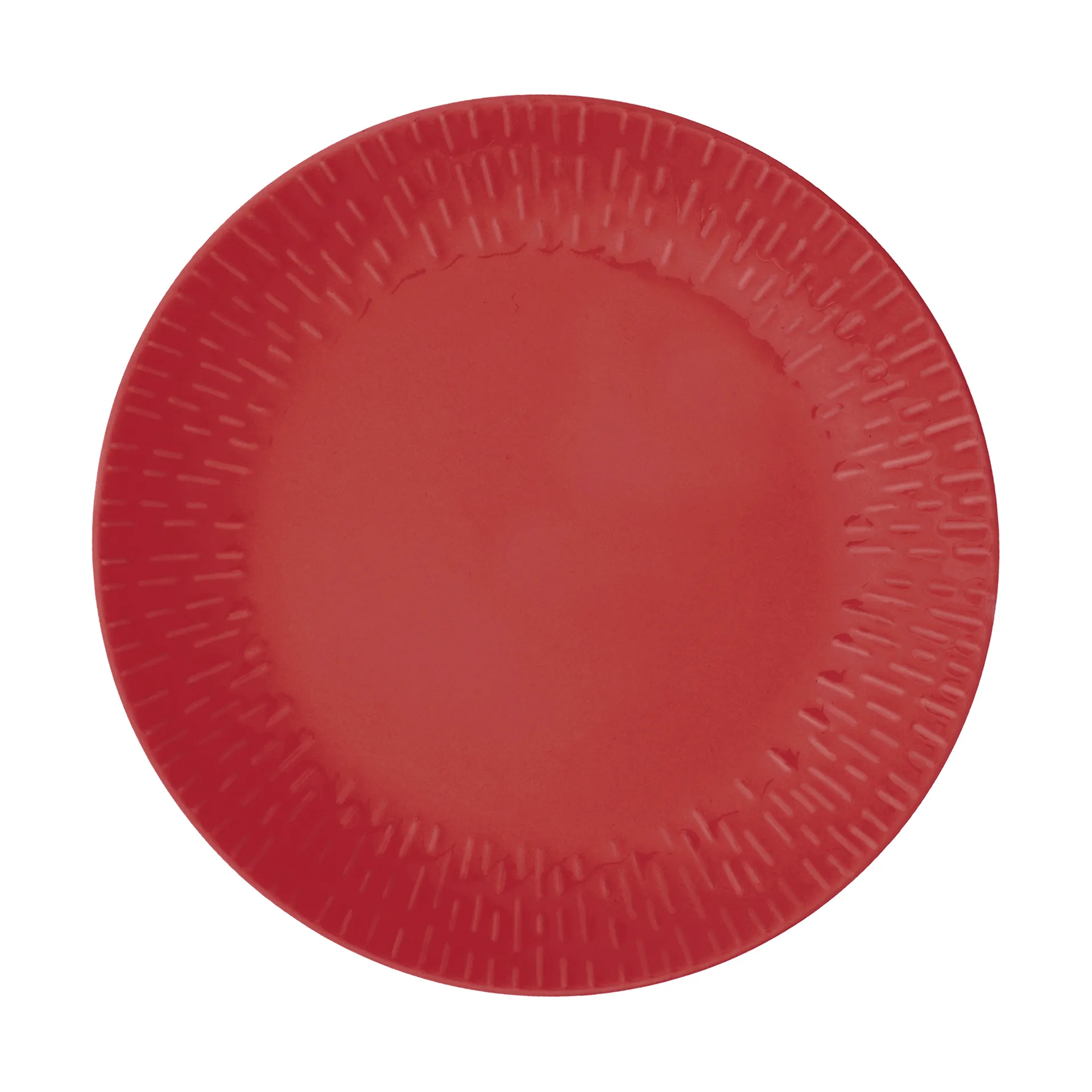 Aida - Confetti - Frokosttallerken m/relief porcelæn 24 cm Chili