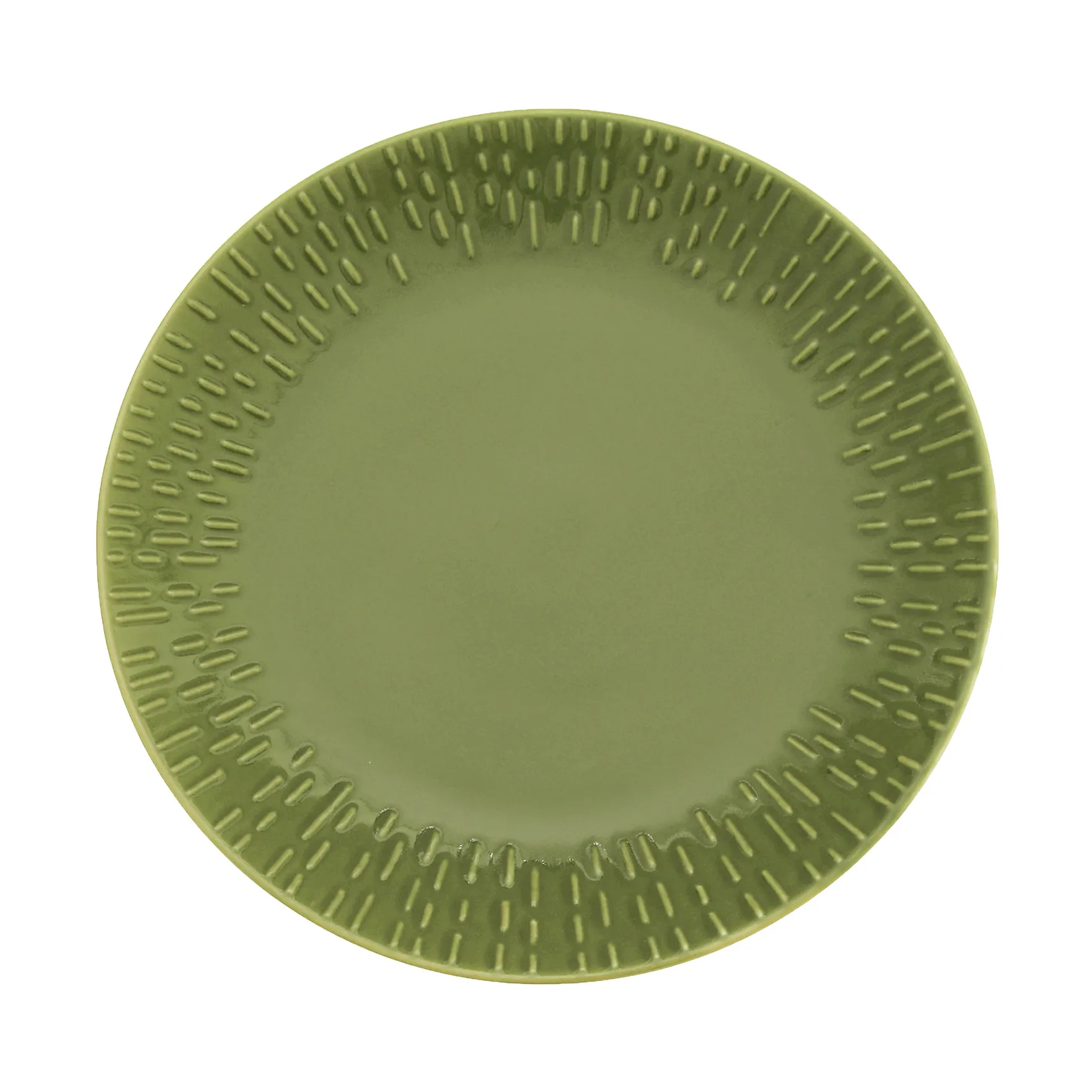 Aida Confetti tallrik Olive, &Oslash;21 cm