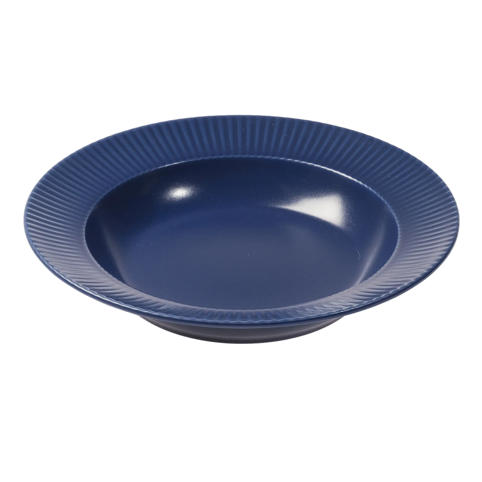 Aida - Groovy - suppe tallerken blå 1 stk 23 cm
