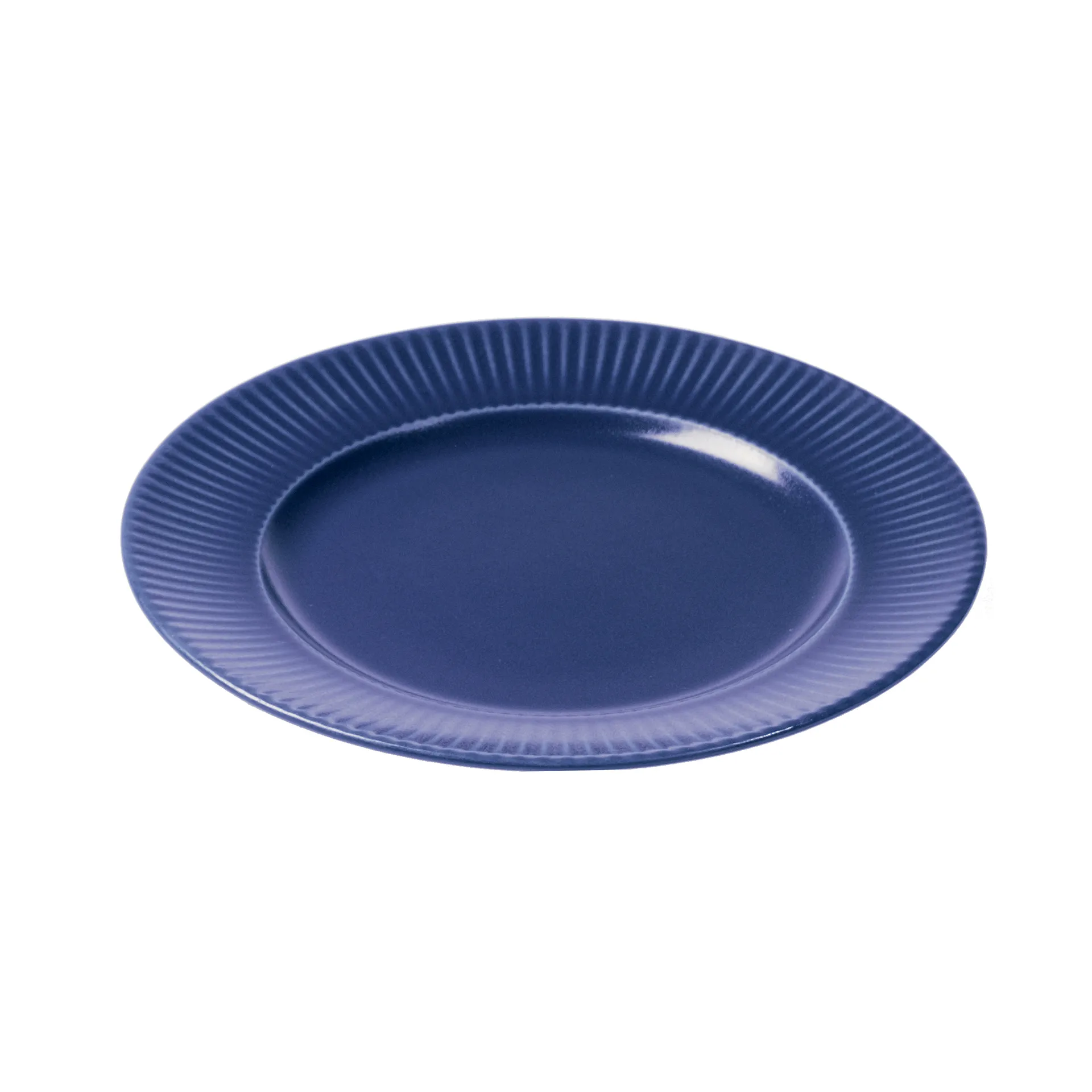 Aida Groovy tallerken &Oslash; 21 cm Bl&aring;