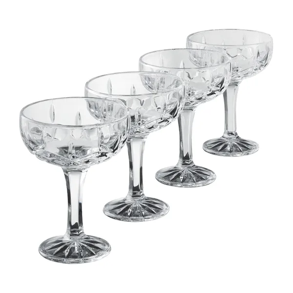 Harvey champagneskål 25 cl 4-pack, Klar