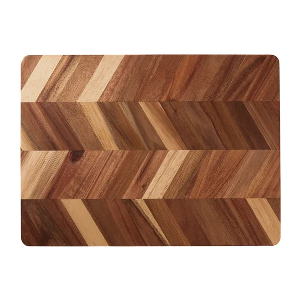 Herringbone skärbräda 28x38 cm, Akacia
