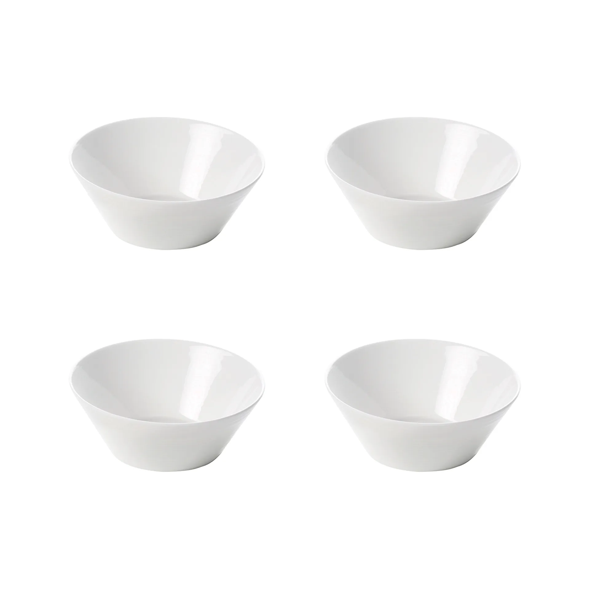 Aida - Passion - skål Creme Hvid 4 stk 400 ml