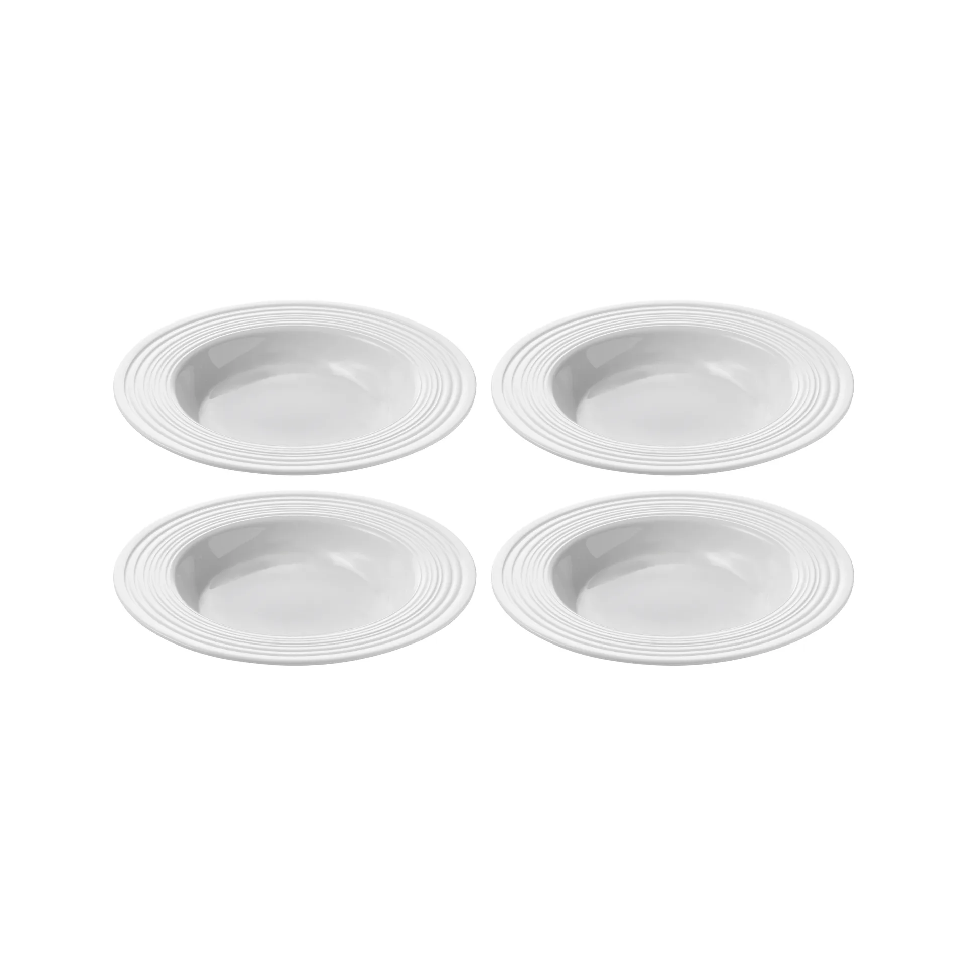 Aida Passion sopptallrik 4-pack &Oslash; 23 cm