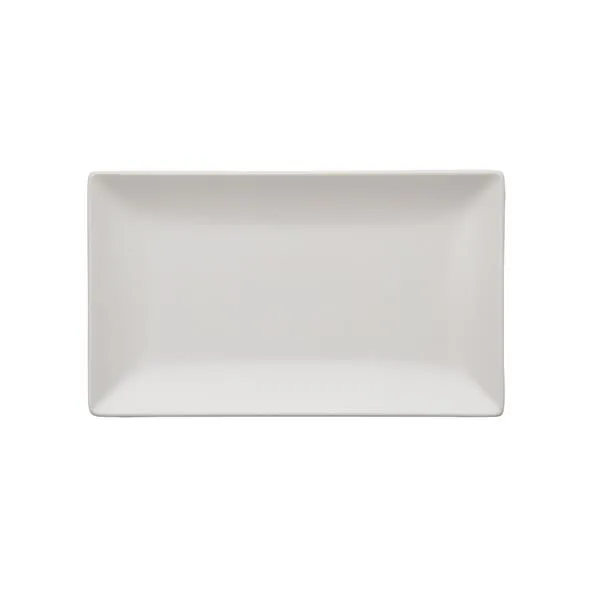 Aida - Quadro - rektangulær tallerken Hvid 1 stk 25x15 cm